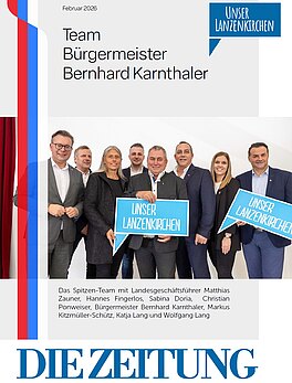 Die Zeitung: Bürgermeister Bernhard Karnthaler - unser Lanzenkirchen / Jänner 2026